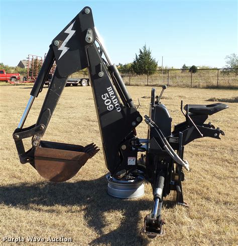 bradco 509 skid steer backhoe|bradco 509 backhoe attachment.